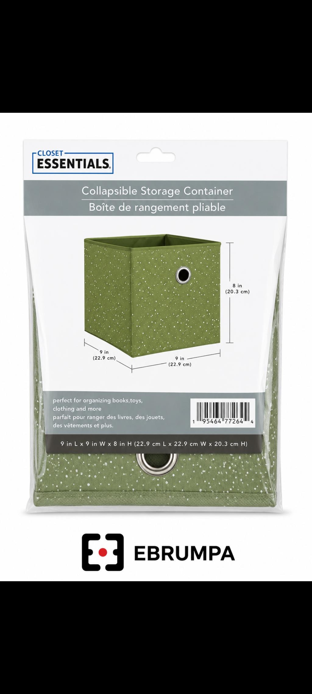 Caja Organizadora Plegable Closet Essentials