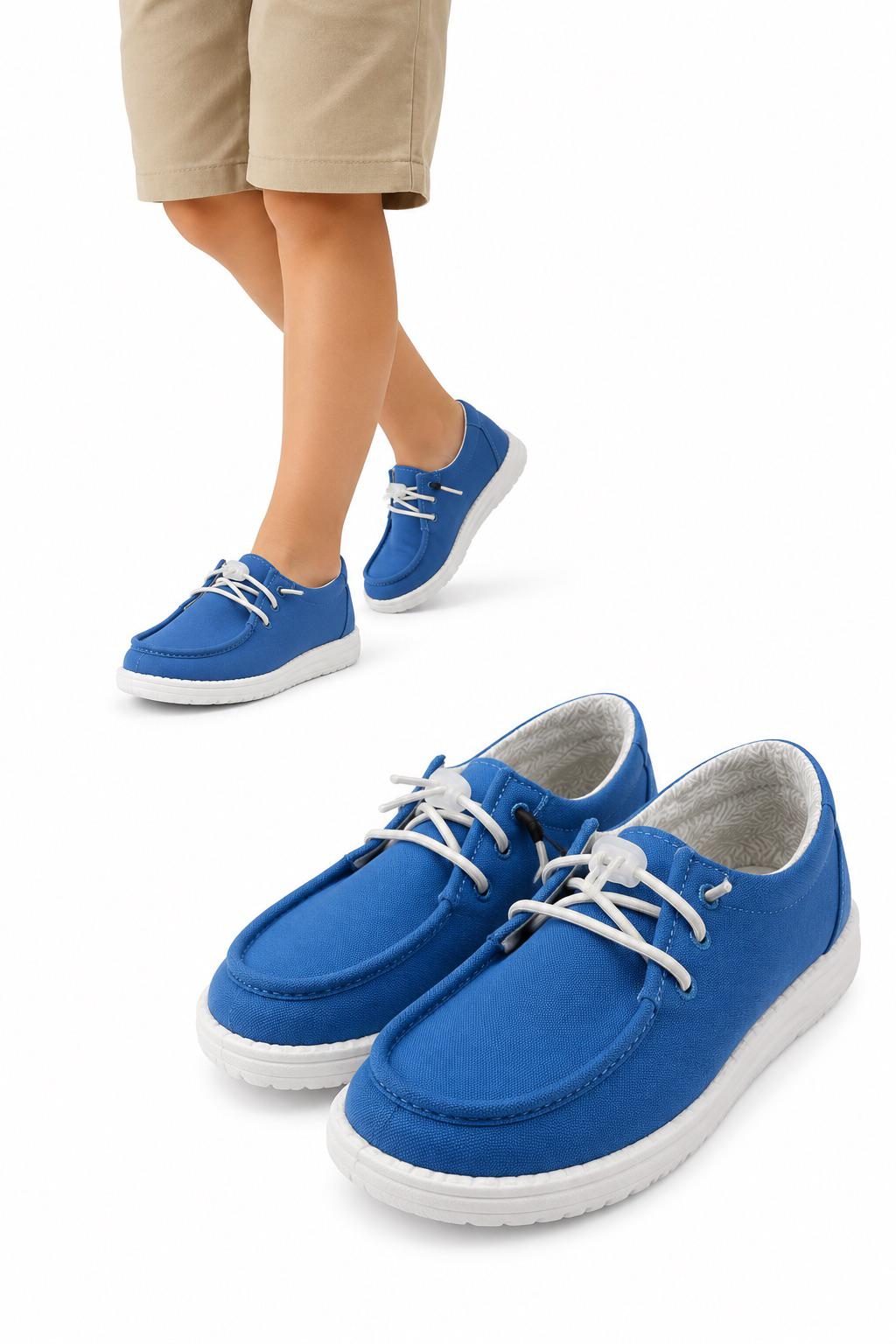 Zapatos azules para niños