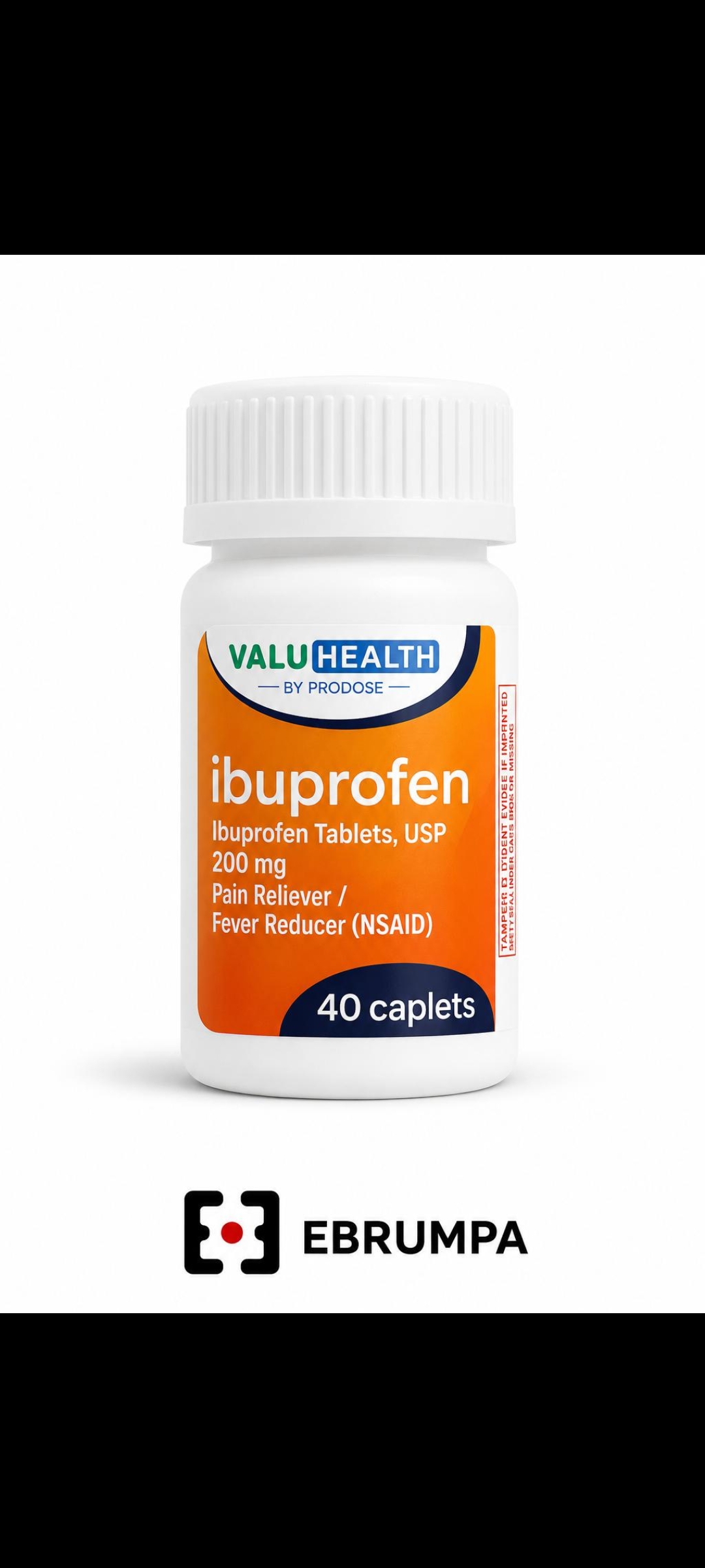 💊 Ibuprofeno 200 mg – ValuHealth | 40 Capletas
