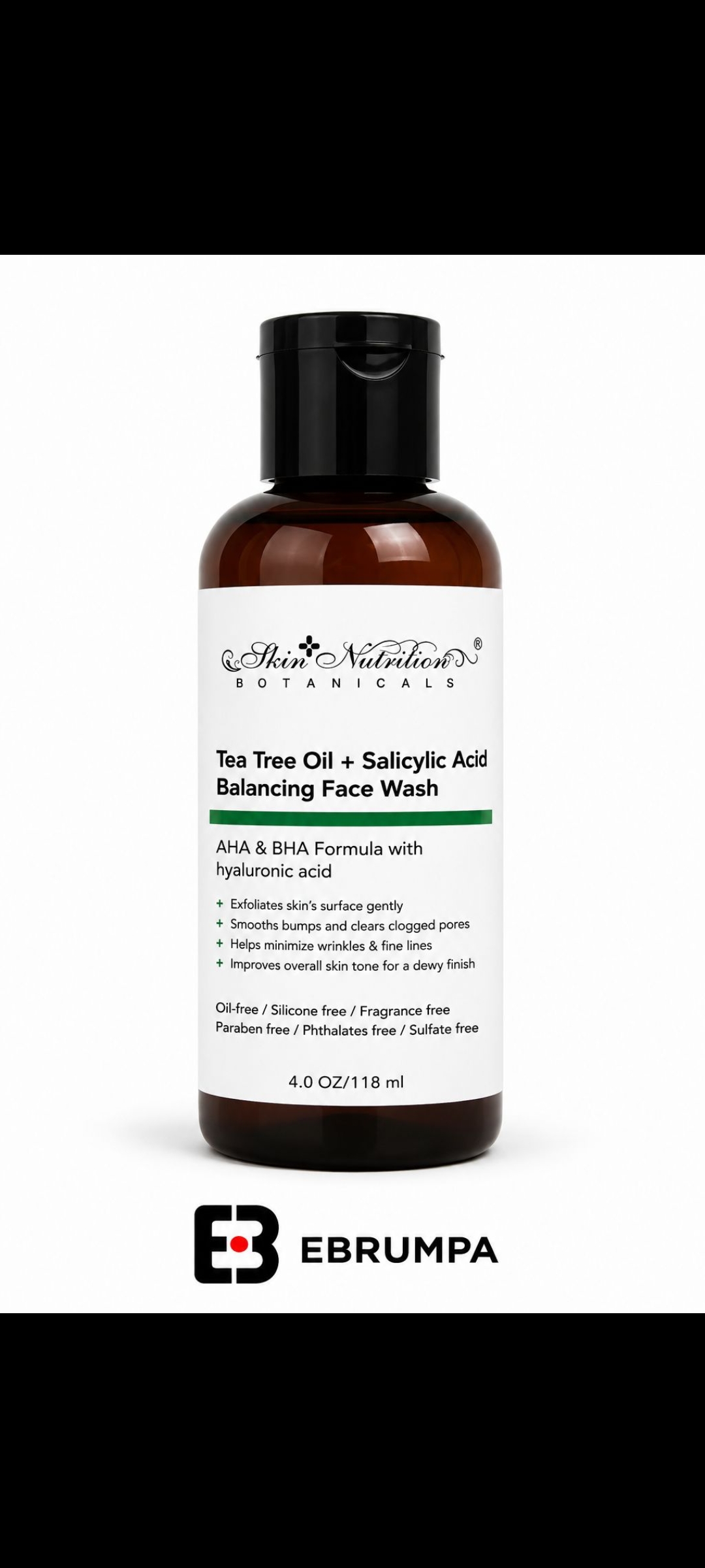 Tea Tree Oil + Salicylic Acid Balancing Face Wash